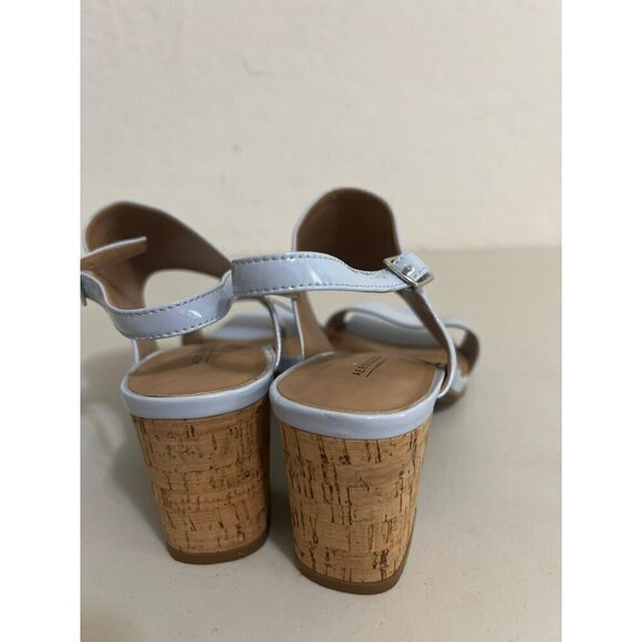 Aerosole Aware Emmex Block Heel Robins Egg Blue Sz 8.5M - Picture 4 of 8